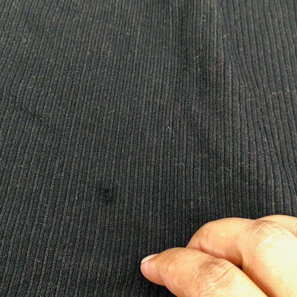 Pre-Owned Time and Tru Ribbed Sweater & Skirt black Combo Size XXL (20) - Picture 7 of 7